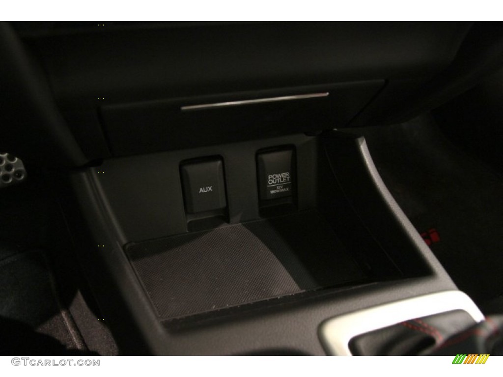2013 Civic Si Sedan - Sunburst Orange Pearl / Black photo #23