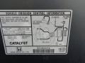2000 Acura TL 3.2 Info Tag