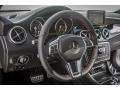 2014 Mercedes-Benz CLA Black Interior Steering Wheel Photo
