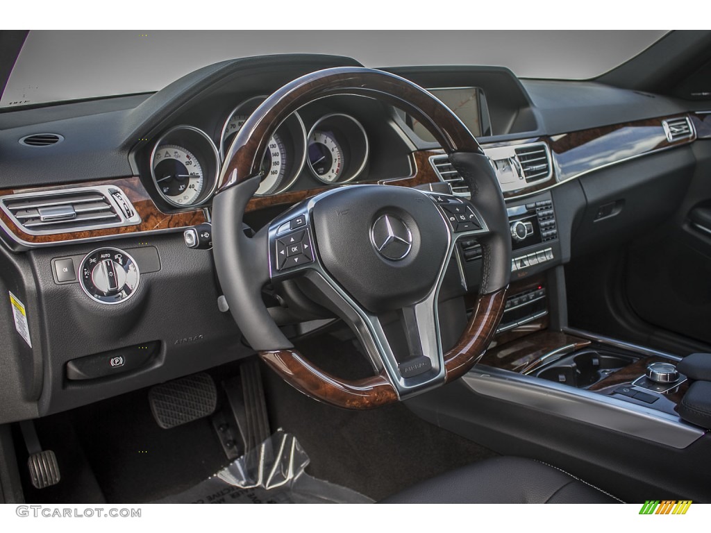2014 E 350 4Matic Sport Wagon - Black / Black photo #5