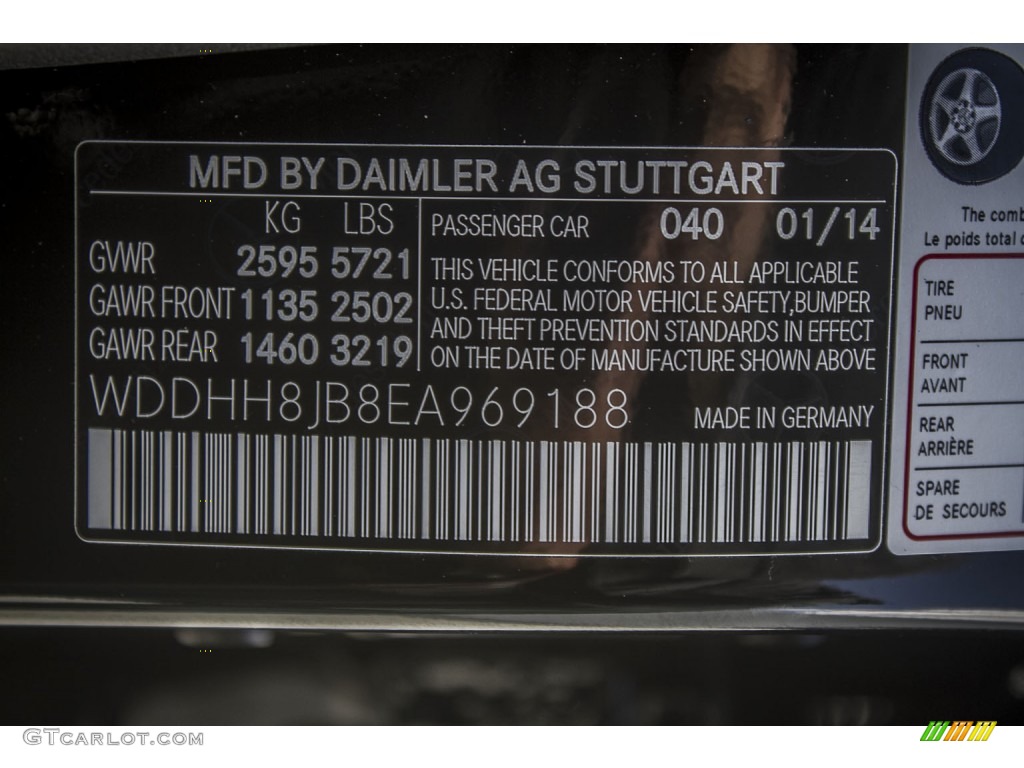 2014 E 350 4Matic Sport Wagon - Black / Black photo #7
