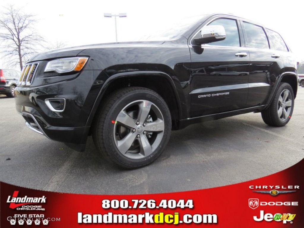 Brilliant Black Crystal Pearl Jeep Grand Cherokee