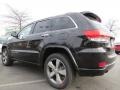 2014 Brilliant Black Crystal Pearl Jeep Grand Cherokee Overland  photo #2