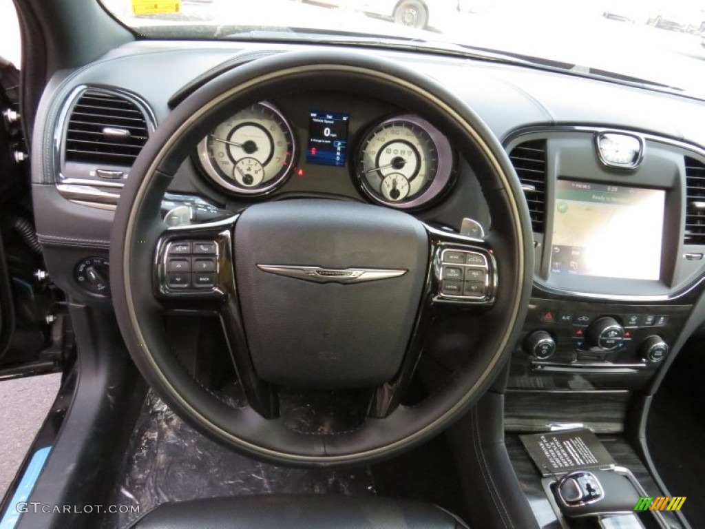 2014 Chrysler 300 John Varvatos Limited Edition AWD Steering Wheel Photos