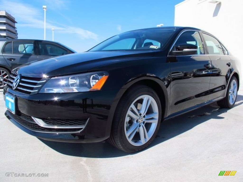 Black 2014 Volkswagen Passat 1.8T SE Exterior Photo #91905964