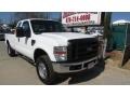 Oxford White - F250 Super Duty XLT SuperCab 4x4 Photo No. 12