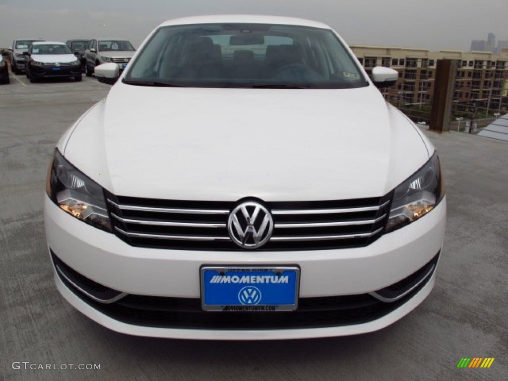 2014 Passat 1.8T Wolfsburg Edition - Candy White / Titan Black photo #2