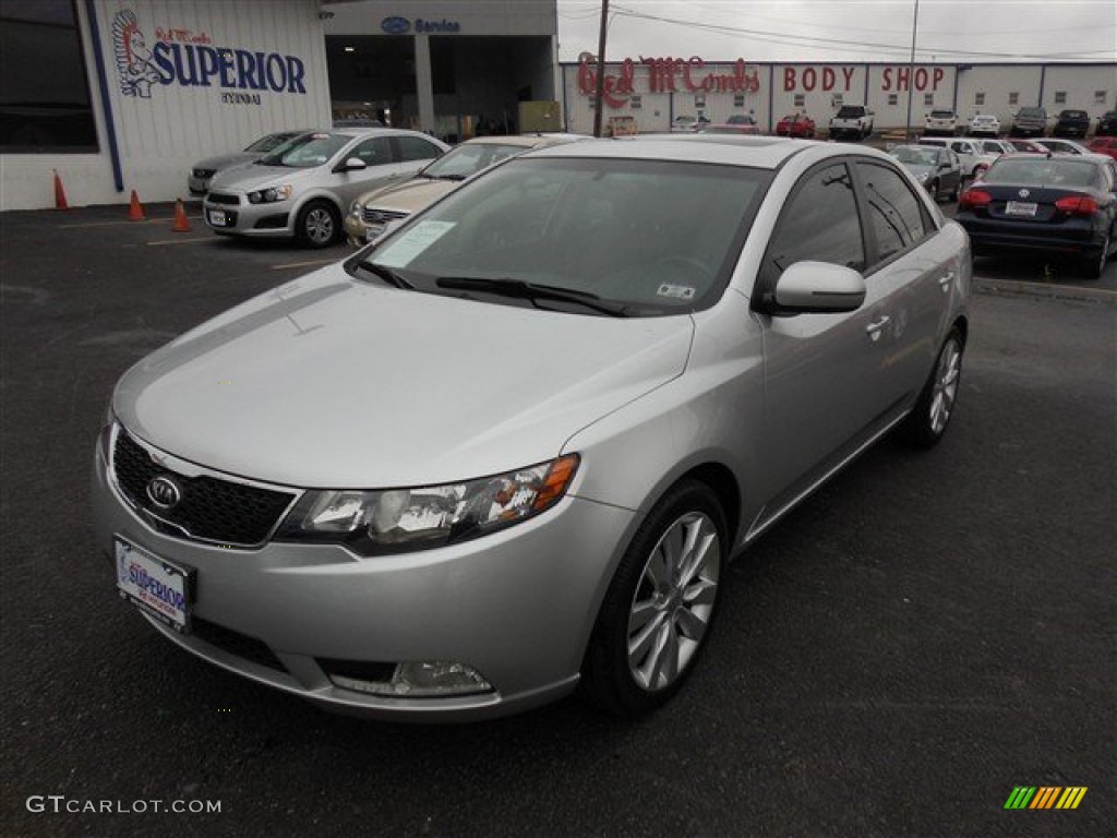 Bright Silver Kia Forte