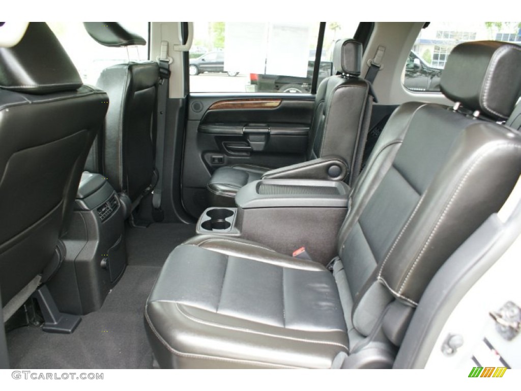 Charcoal Interior 2011 Nissan Armada Platinum Photo #91909447