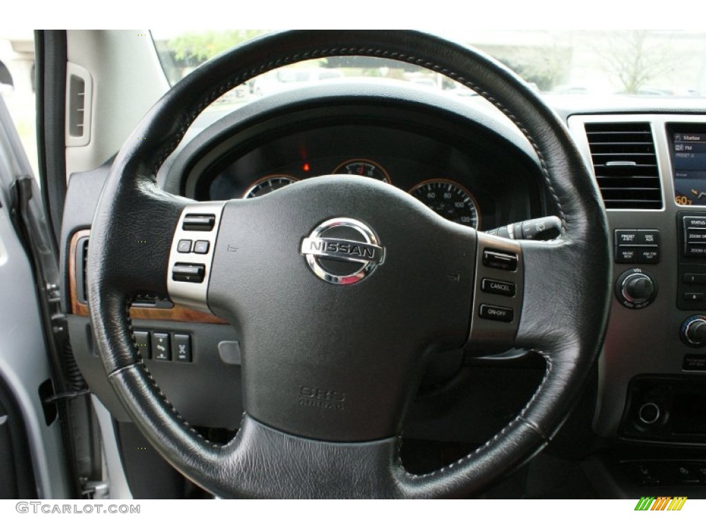 2011 Nissan Armada Platinum Steering Wheel Photos