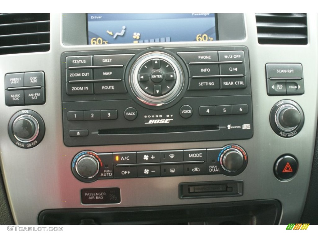 2011 Nissan Armada Platinum Controls Photo #91909762