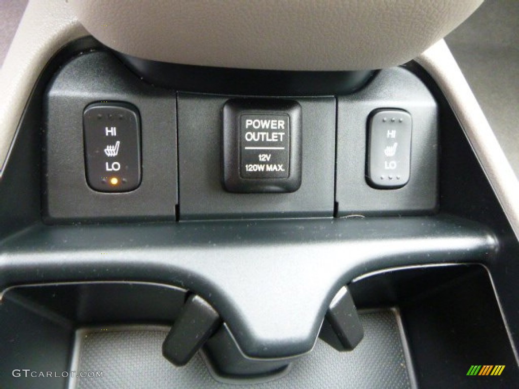 2012 CR-V EX-L 4WD - Twilight Blue Metallic / Gray photo #21