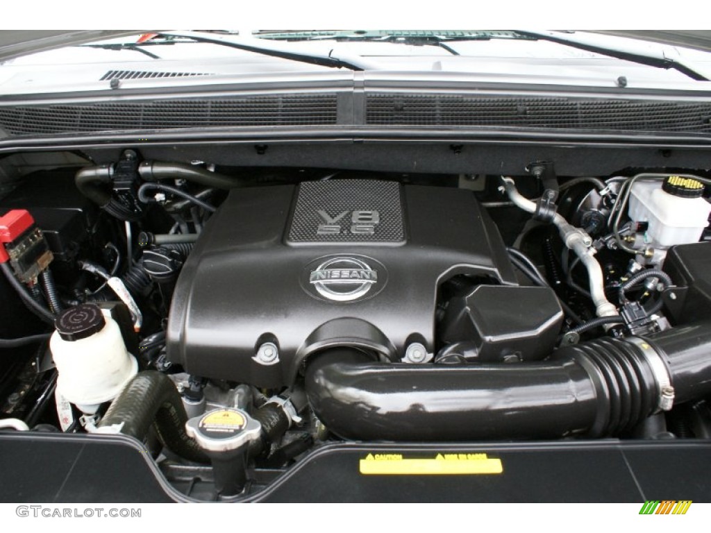 2011 Nissan Armada Platinum Engine Photos