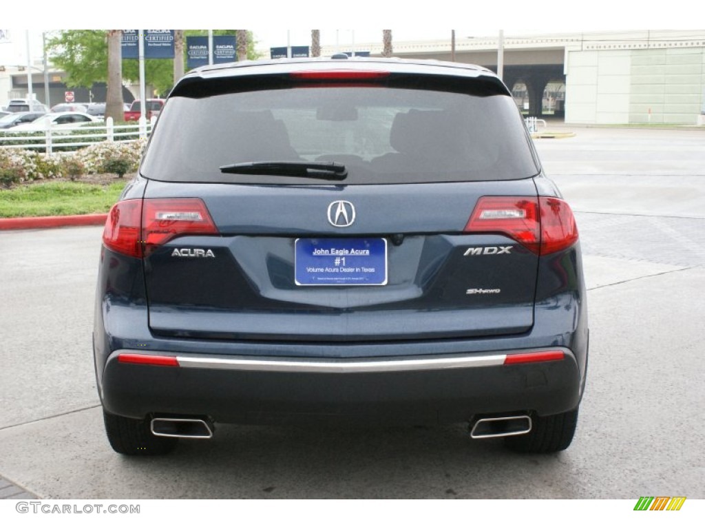 2012 MDX SH-AWD - Bali Blue Pearl / Taupe photo #4