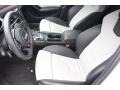 Black/Lunar Silver Front Seat Photo for 2013 Audi S4 #91912015