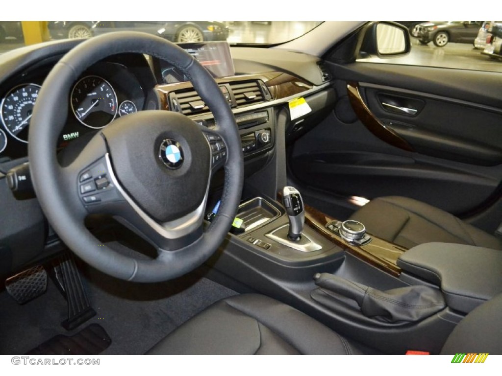 2014 3 Series 328i Sedan - Mineral Grey Metallic / Black photo #6