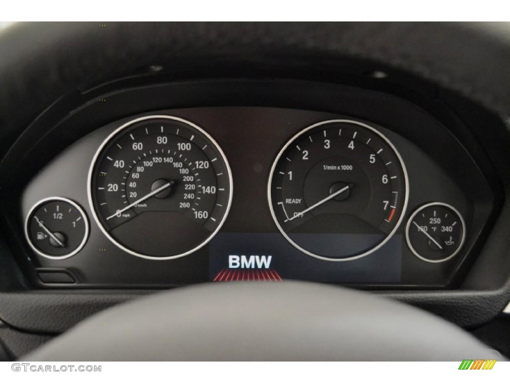 2014 3 Series 328i Sedan - Mineral Grey Metallic / Black photo #9