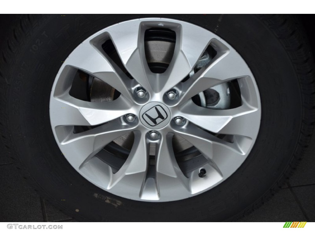 2014 CR-V EX - Basque Red Pearl II / Gray photo #3