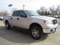 2006 Silver Metallic Ford F150 XLT SuperCrew 4x4  photo #2