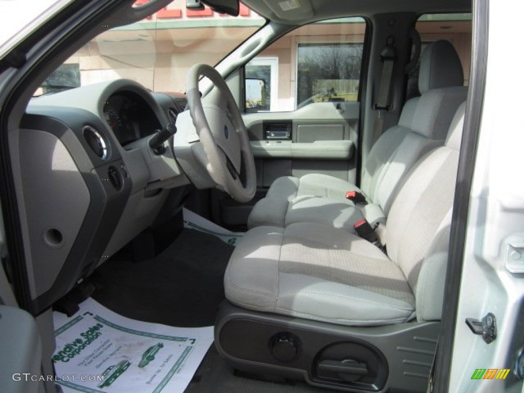 2006 F150 XLT SuperCrew 4x4 - Silver Metallic / Medium/Dark Flint photo #5