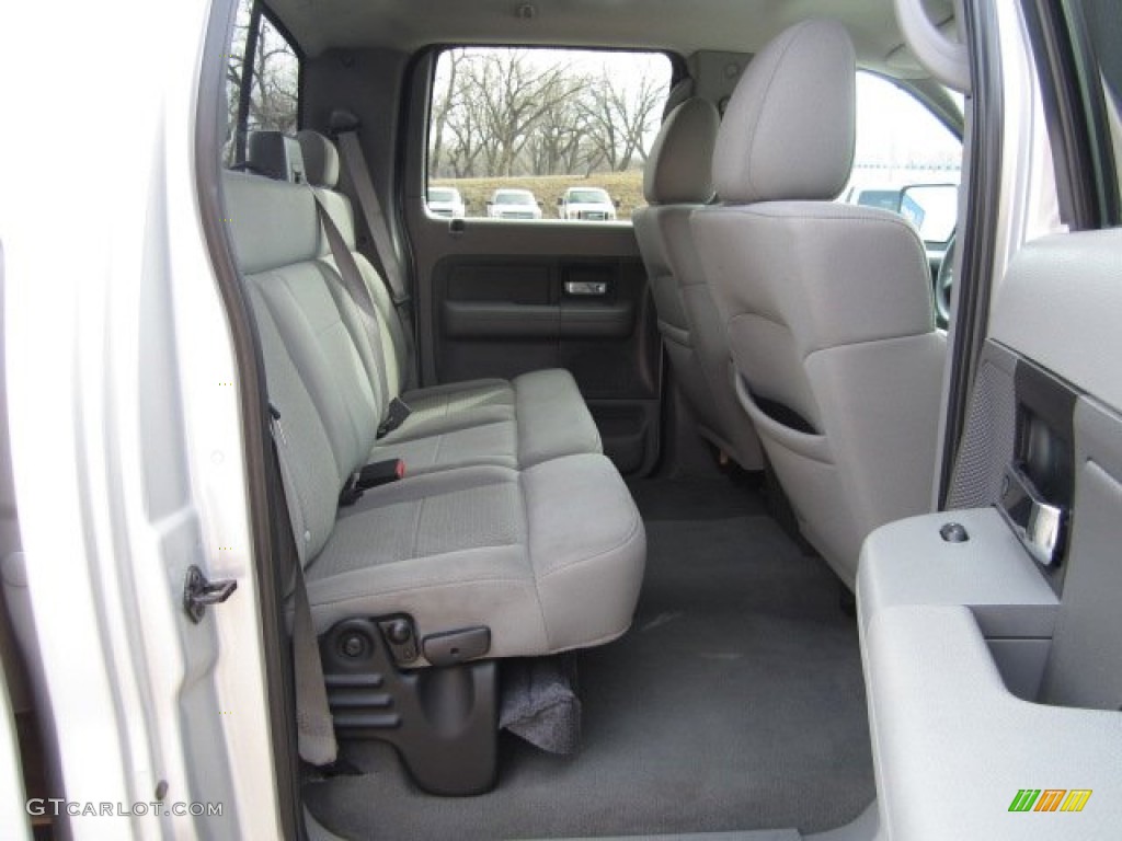 2006 F150 XLT SuperCrew 4x4 - Silver Metallic / Medium/Dark Flint photo #12