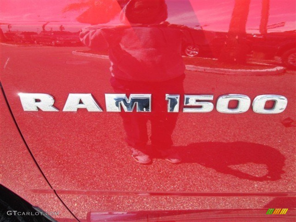 2012 Ram 1500 Sport Crew Cab 4x4 - Flame Red / Dark Slate Gray photo #5