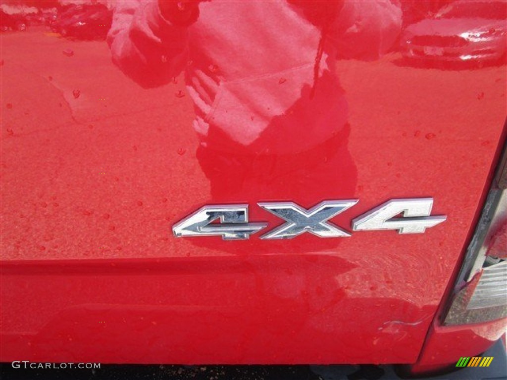 2012 Ram 1500 Sport Crew Cab 4x4 - Flame Red / Dark Slate Gray photo #8