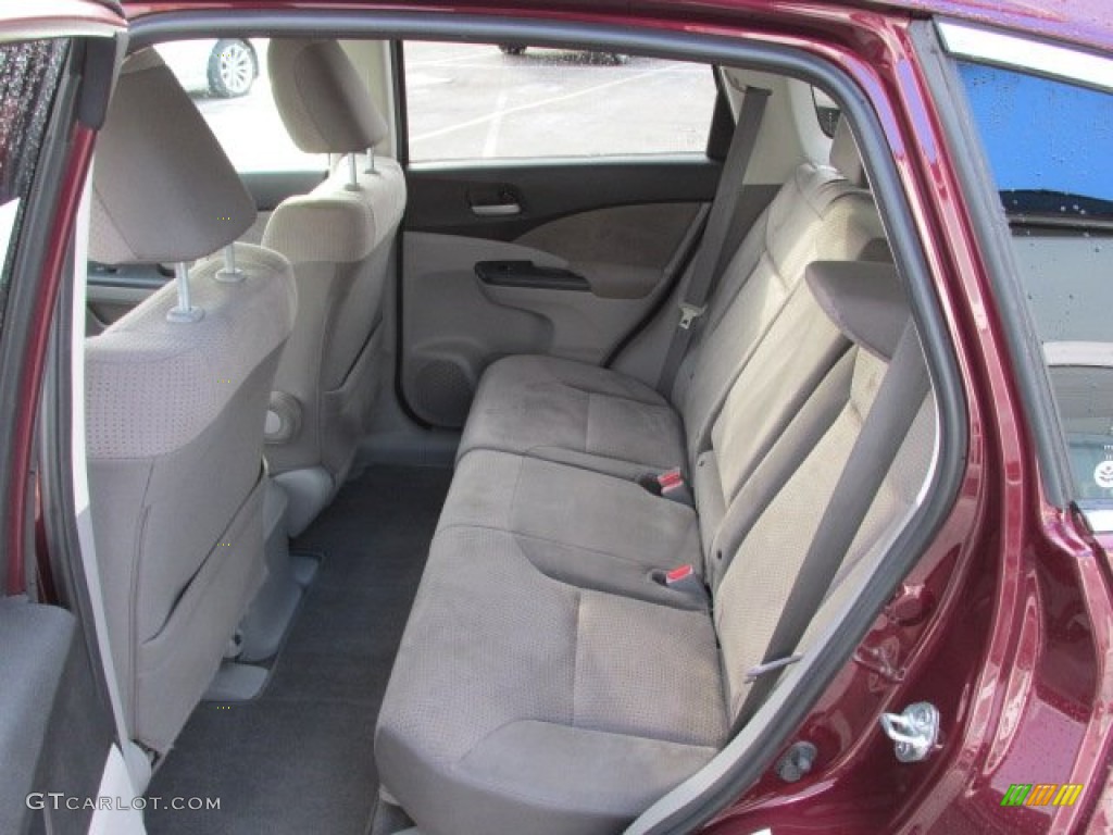 2012 CR-V EX 4WD - Basque Red Pearl II / Gray photo #17