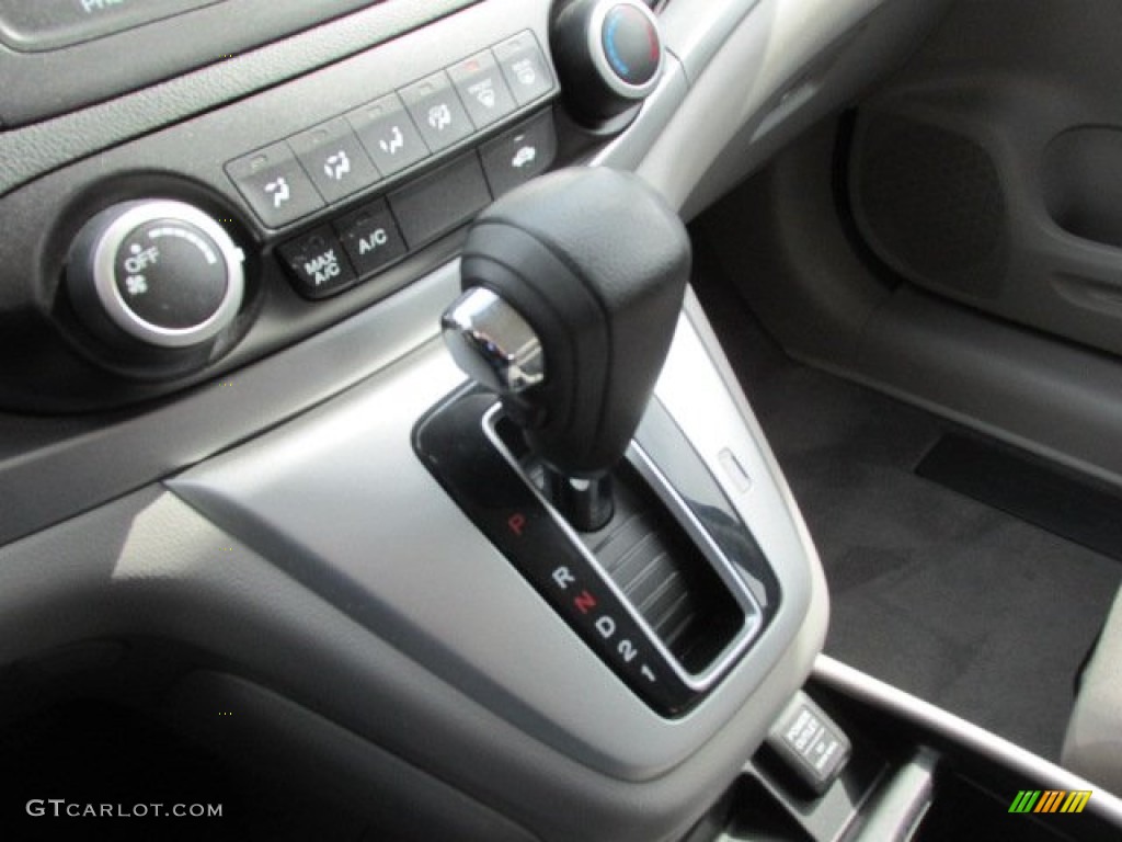 2012 CR-V LX 4WD - Polished Metal Metallic / Gray photo #12