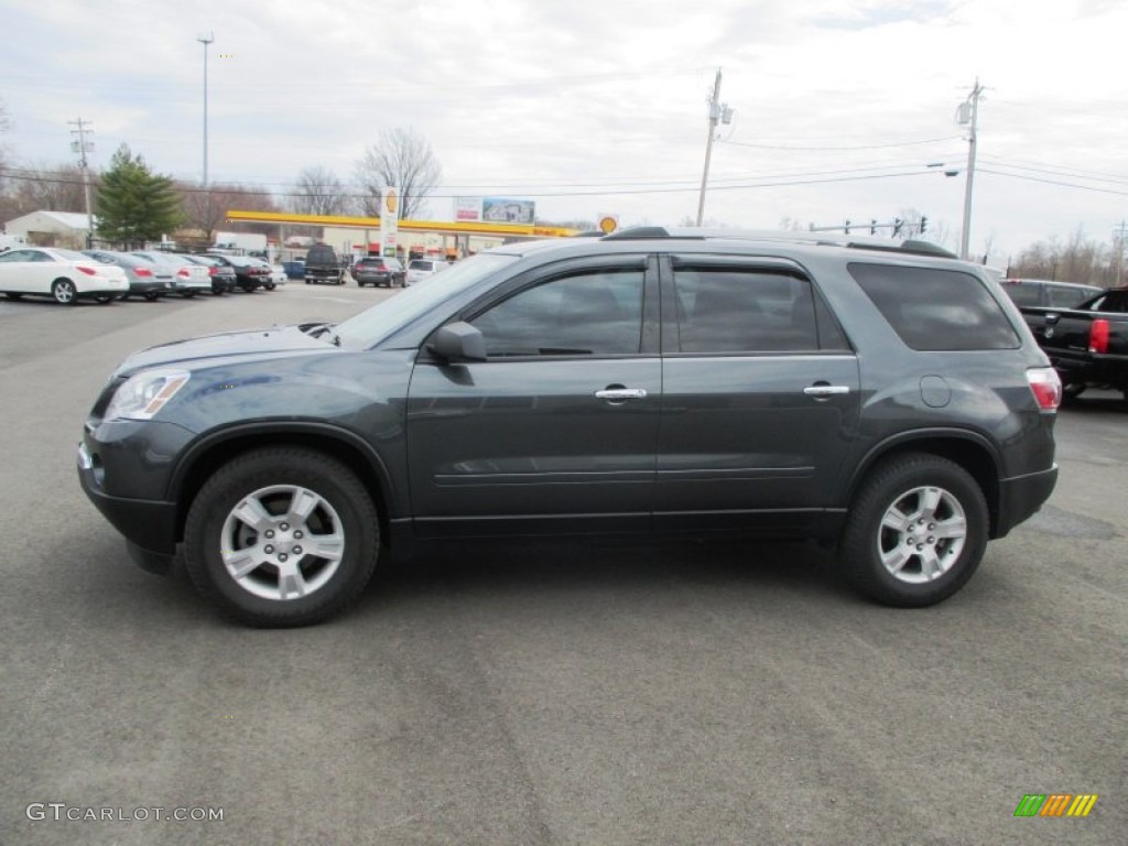 Cyber Gray Metallic 2012 GMC Acadia SLE Exterior Photo #91918897