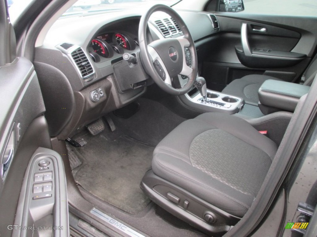 Ebony Interior 2012 GMC Acadia SLE Photo #91918945