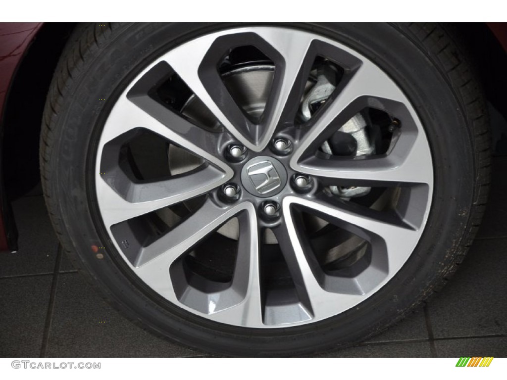 2014 Accord Sport Sedan - Basque Red Pearl II / Black photo #3