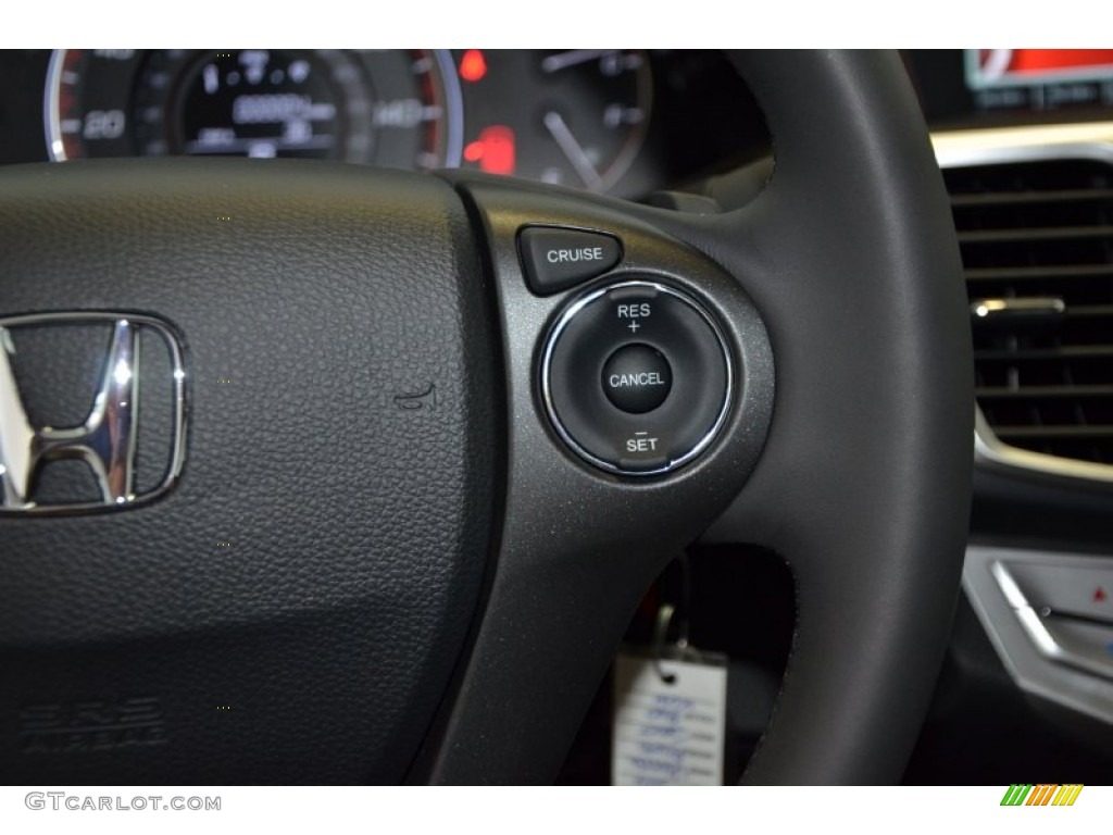2014 Accord Sport Sedan - Basque Red Pearl II / Black photo #17