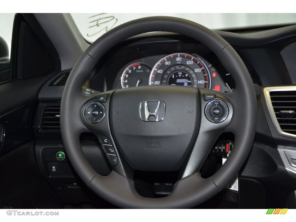 2014 Accord Sport Sedan - Basque Red Pearl II / Black photo #24