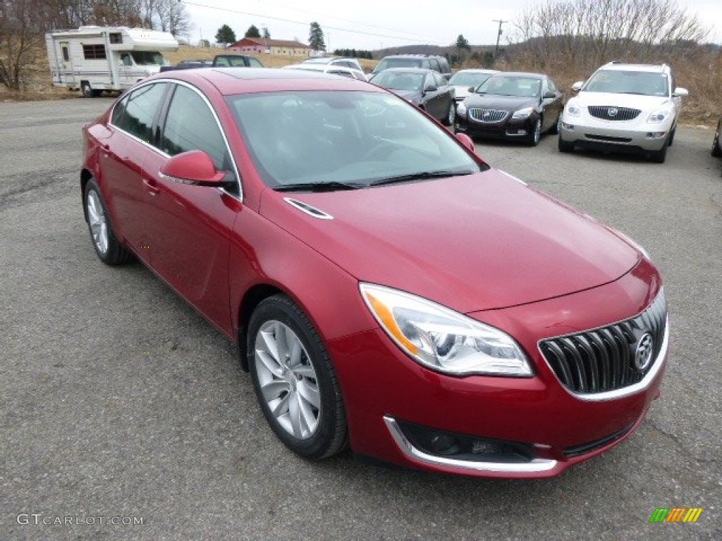 Crystal Red Tintcoat 2014 Buick Regal FWD Exterior Photo #91919659
