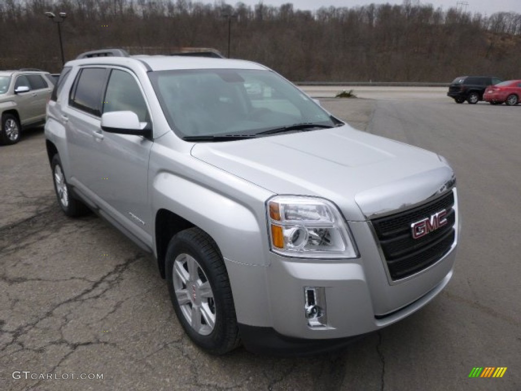 Quicksilver Metallic 2014 GMC Terrain SLE AWD Exterior Photo #91920109