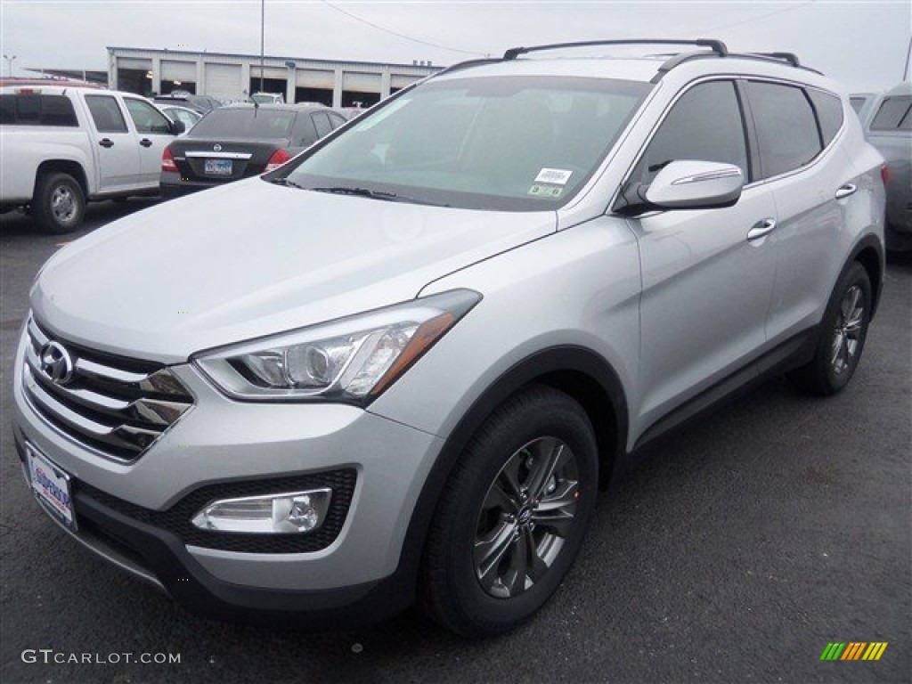 2014 Santa Fe Sport FWD - Moonstone Silver / Gray photo #1