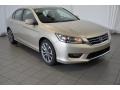 2014 Champagne Frost Pearl Honda Accord Sport Sedan  photo #1