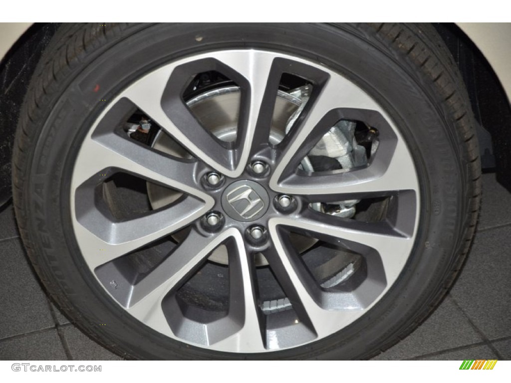 2014 Accord Sport Sedan - Champagne Frost Pearl / Black photo #3