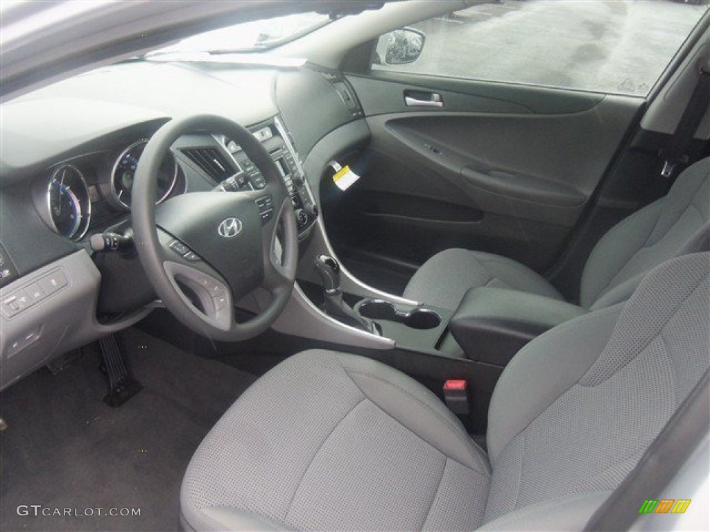 2014 Sonata GLS - Radiant Silver / Gray photo #6