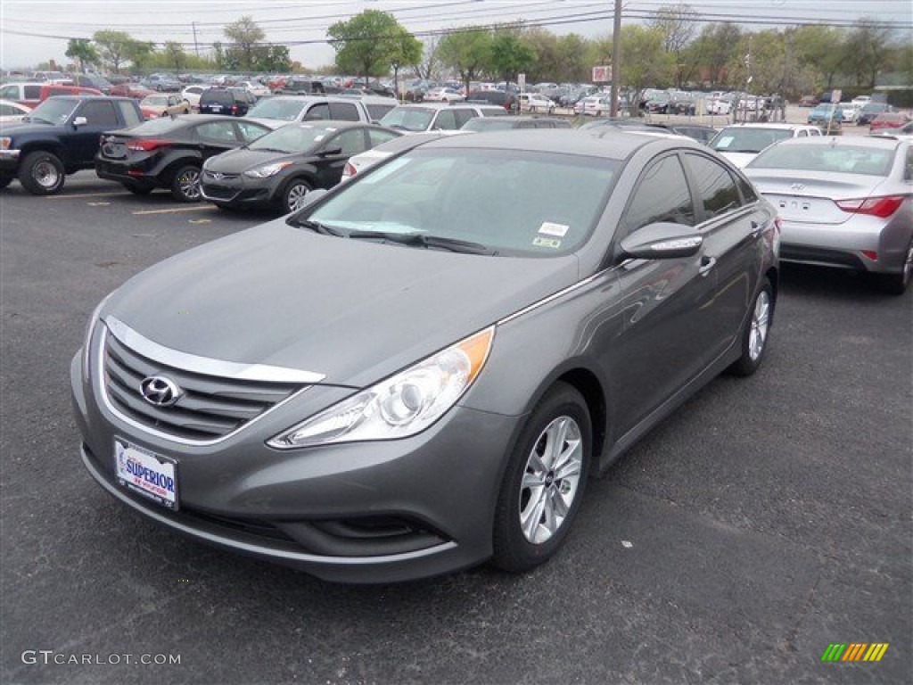 2014 Sonata GLS - Harbor Gray Metallic / Gray photo #1
