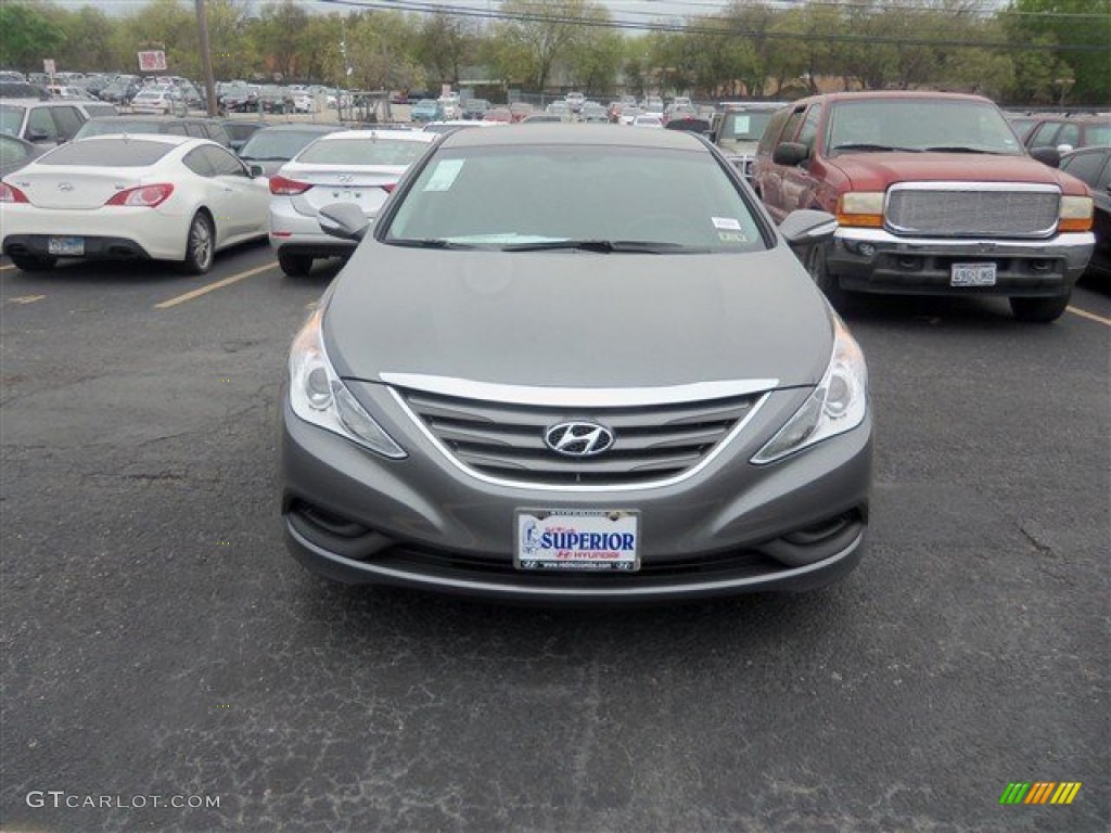 2014 Sonata GLS - Harbor Gray Metallic / Gray photo #2