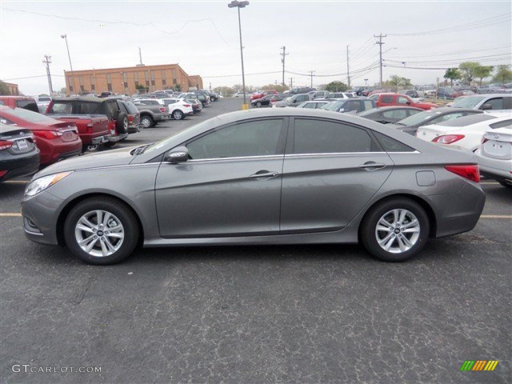 2014 Sonata GLS - Harbor Gray Metallic / Gray photo #3