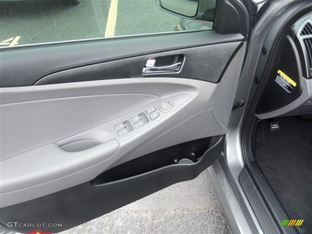2014 Sonata GLS - Harbor Gray Metallic / Gray photo #5