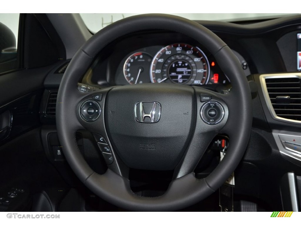 2014 Accord Sport Sedan - Champagne Frost Pearl / Black photo #24