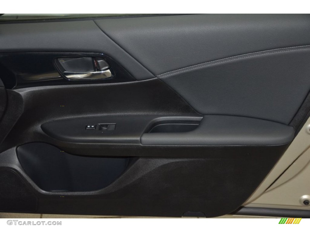 2014 Accord Sport Sedan - Champagne Frost Pearl / Black photo #27