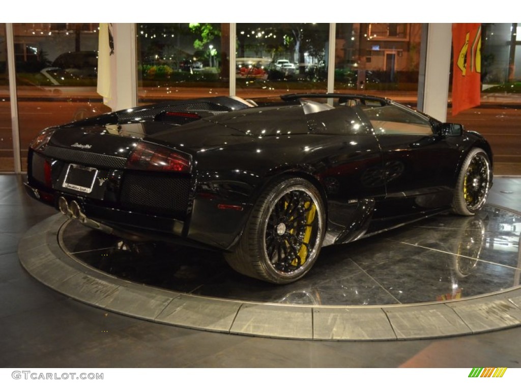 2006 Murcielago Roadster - Nero Aldebaran (Black) / Nero Perseus photo #26