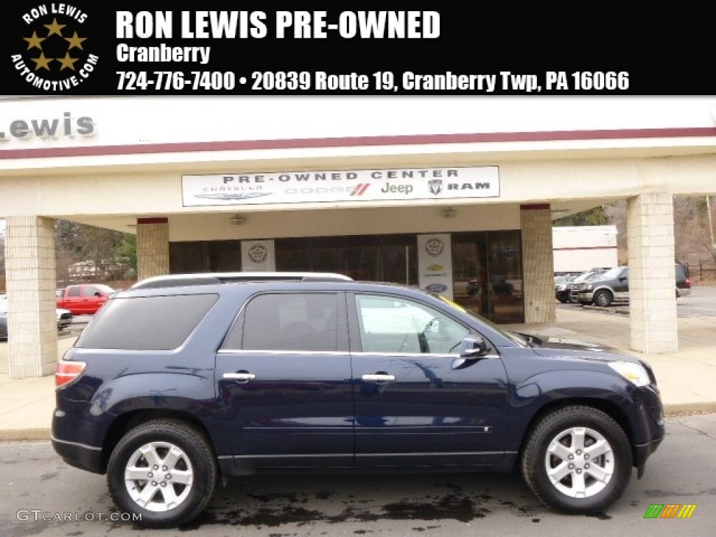 2009 Outlook XR AWD - Midnight Blue / Black photo #1