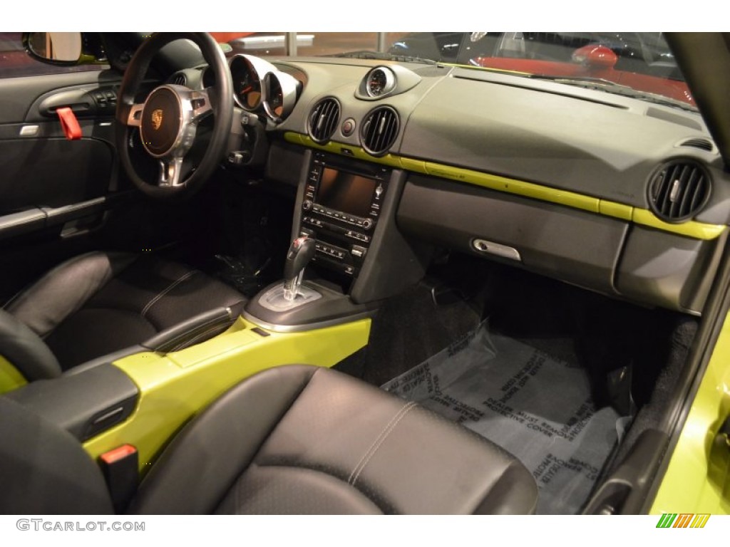 Black Interior 2012 Porsche Cayman R Photo #91922341