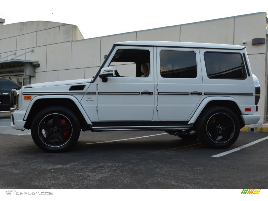 Polar White 2014 Mercedes-Benz G 63 AMG Exterior Photo #91922887